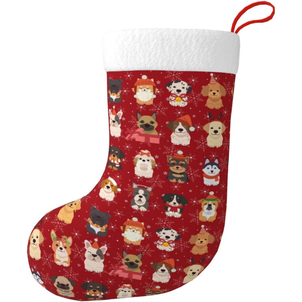 Christmas Stocking Hanging - Leuke kersthonden Kerstkousen Open haard Hangende