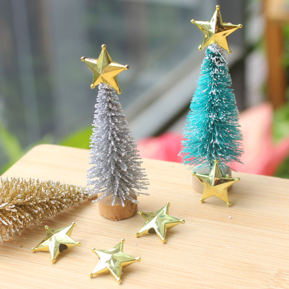 Star Tree Topper - 10 STKS 2 Maten DIY Gouden