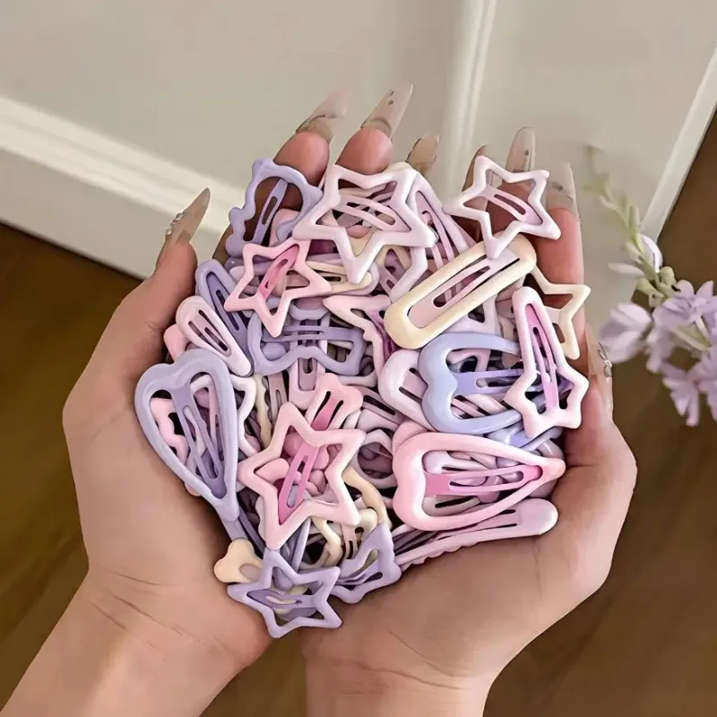 Ribbon Bow Gift - 32 stuks gemengde verpakking lichtroze hartvormige
