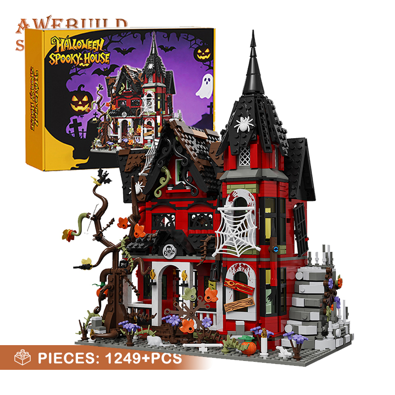 1249 Stuks Spookhuis Bakstenen - Lego Set Creator recensie en prijs