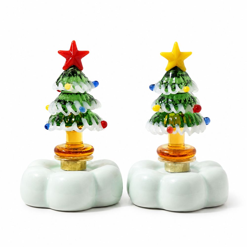 Massief glazen kerstboomfiguur - Star Tree Topper recensie en prijs