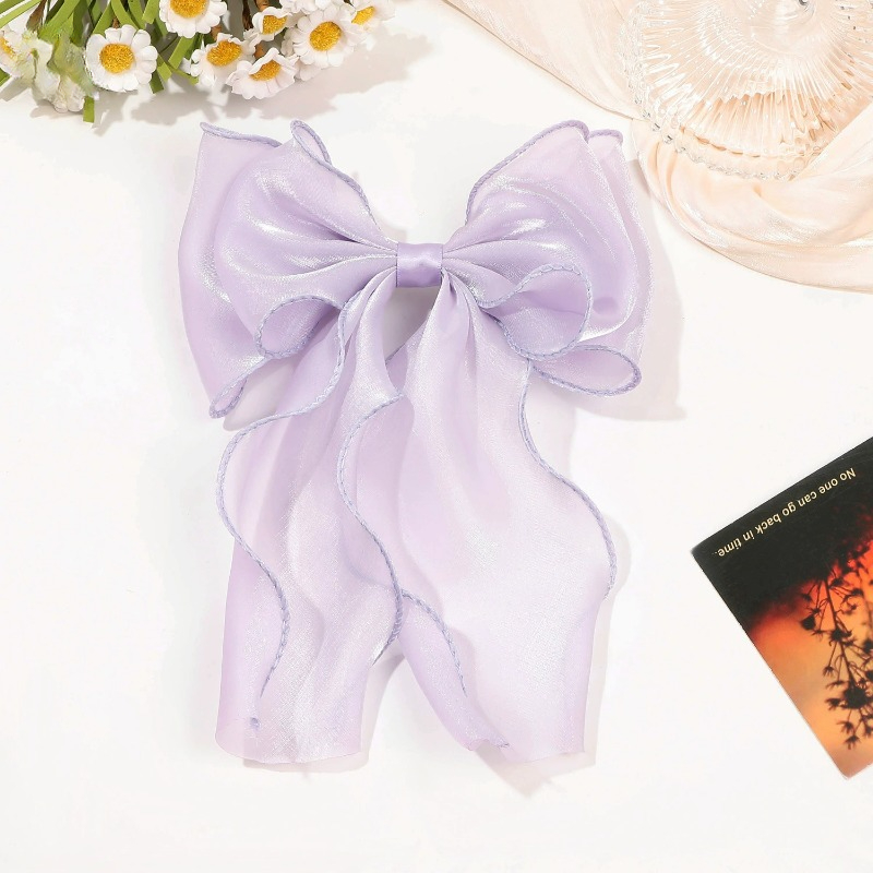 1pc gebroken - witte mesh stri - Ribbon Bow Gift recensie en prijs