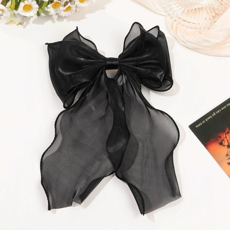 1pc gebroken - witte mesh stri - Ribbon Bow Gift recensie en prijs