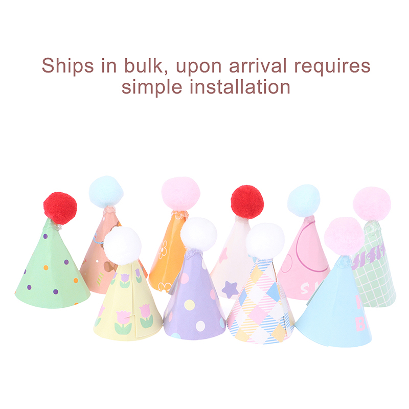 10 stk/set Diy Mini Hoed Bakke - Santa Hat Plush recensie en prijs