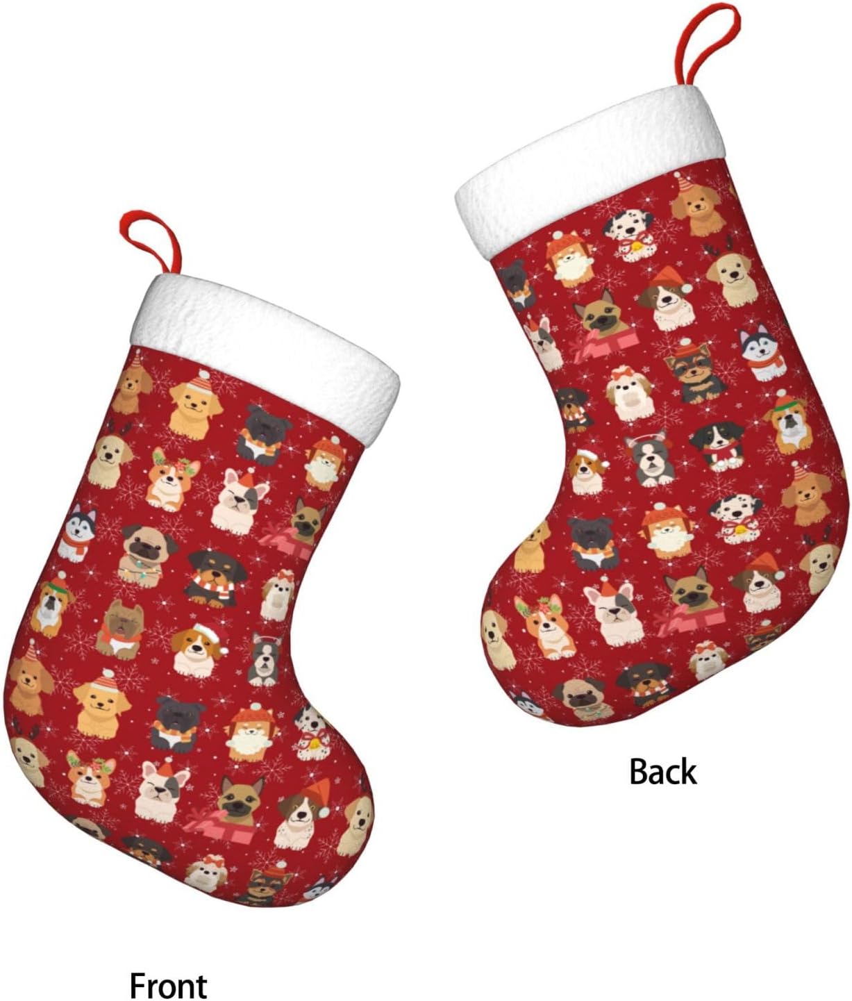 Leuke kersthonden Kerstkousen  - Christmas Stocking Hanging recensie en prijs