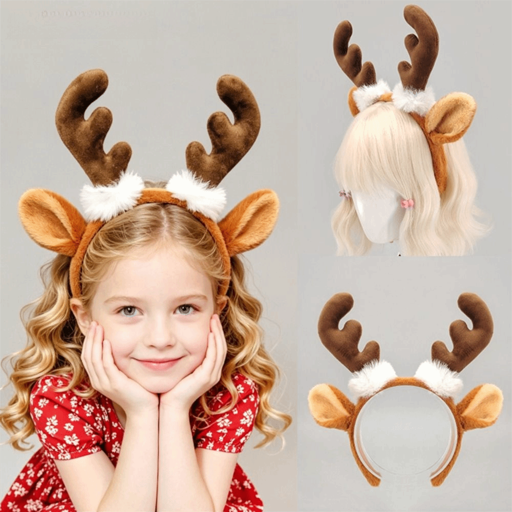 Realistische Pluche Hoofdband  - Reindeer Antlers Headband recensie en prijs