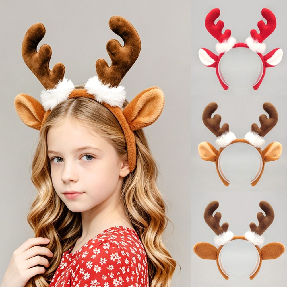 Realistische hertenhoofdband,  - Reindeer Antlers Headband recensie en prijs