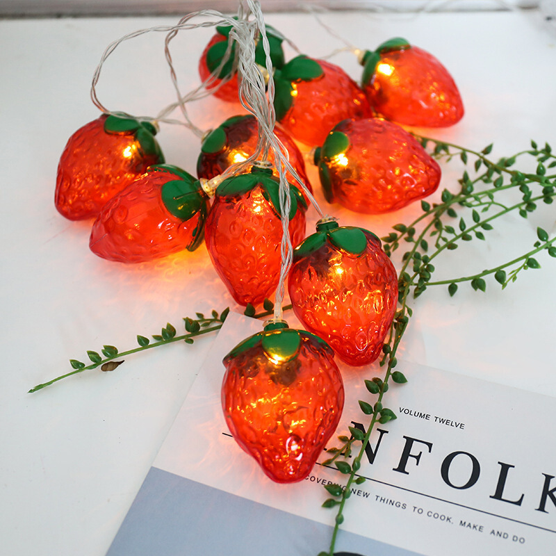 6.5FT 10 LEDS Aardbei Lichtsli - Led Fairy String Lights recensie en prijs