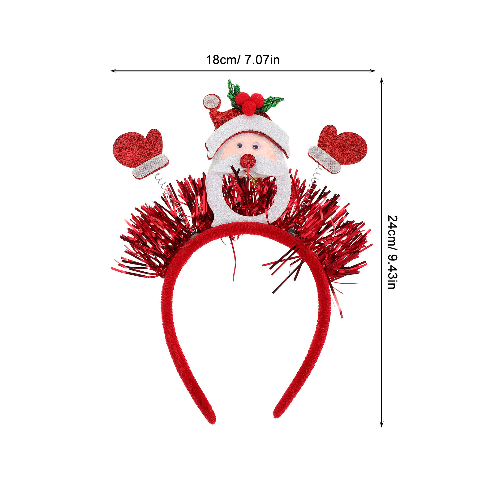 Kerst hoofdband met rood rendi - Reindeer Antlers Headband recensie en prijs