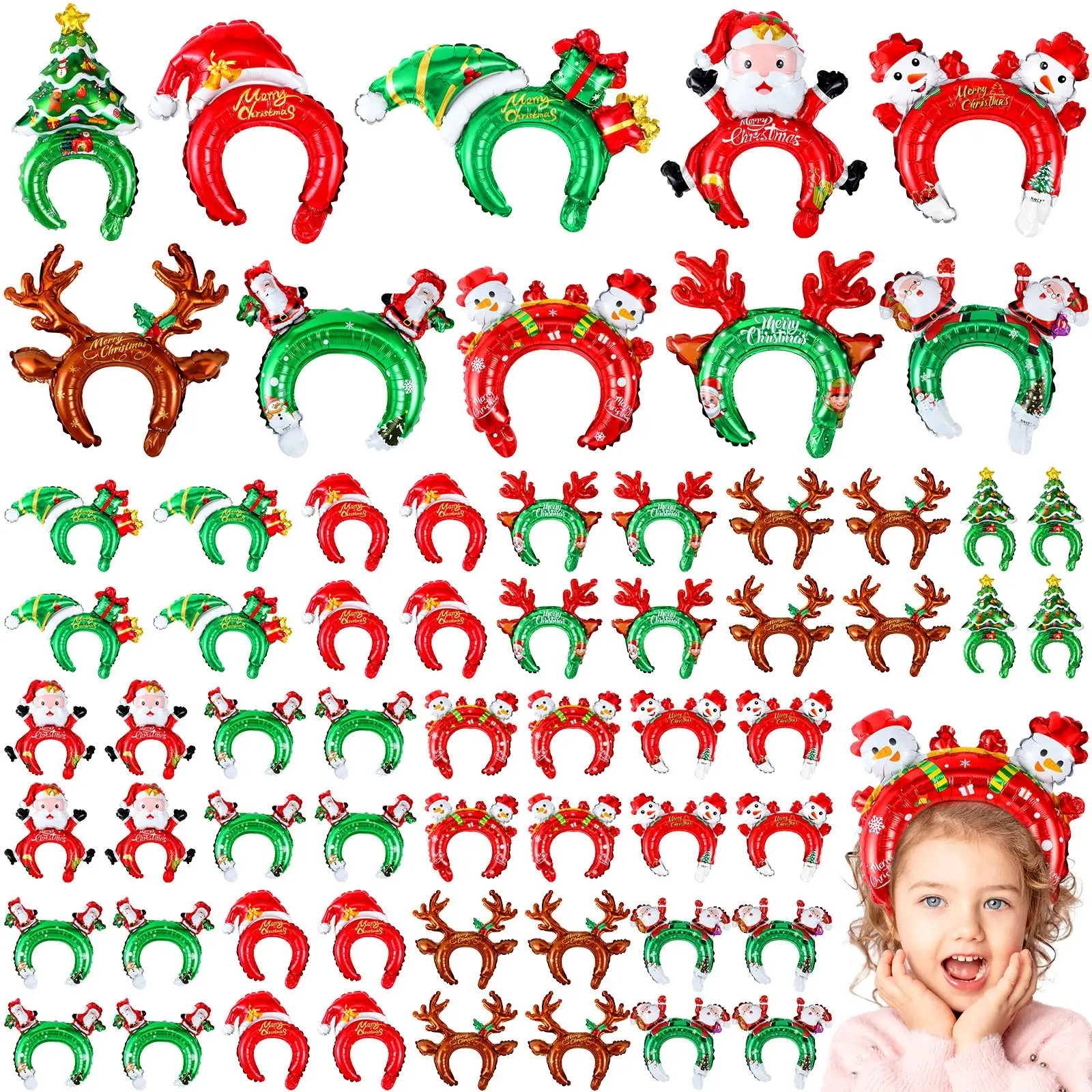 Kerst Opblaasbare Hoofdbanden  - Reindeer Antlers Headband recensie en prijs