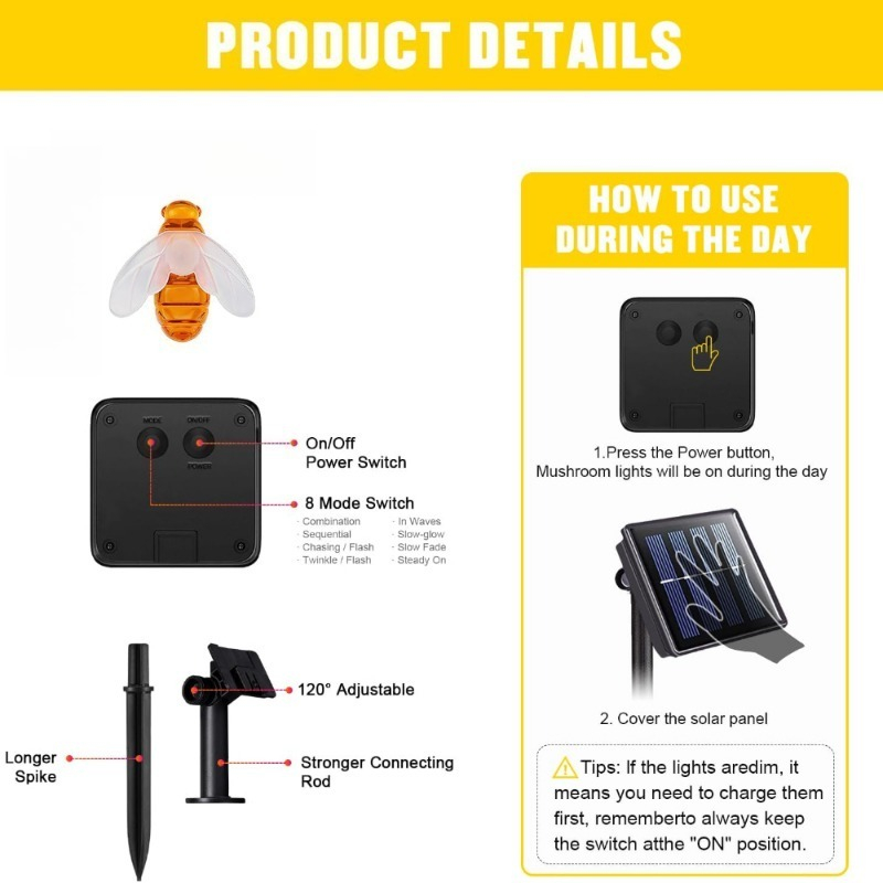 Solar Bee String Light 7m 50 L - Led Fairy String Lights recensie en prijs