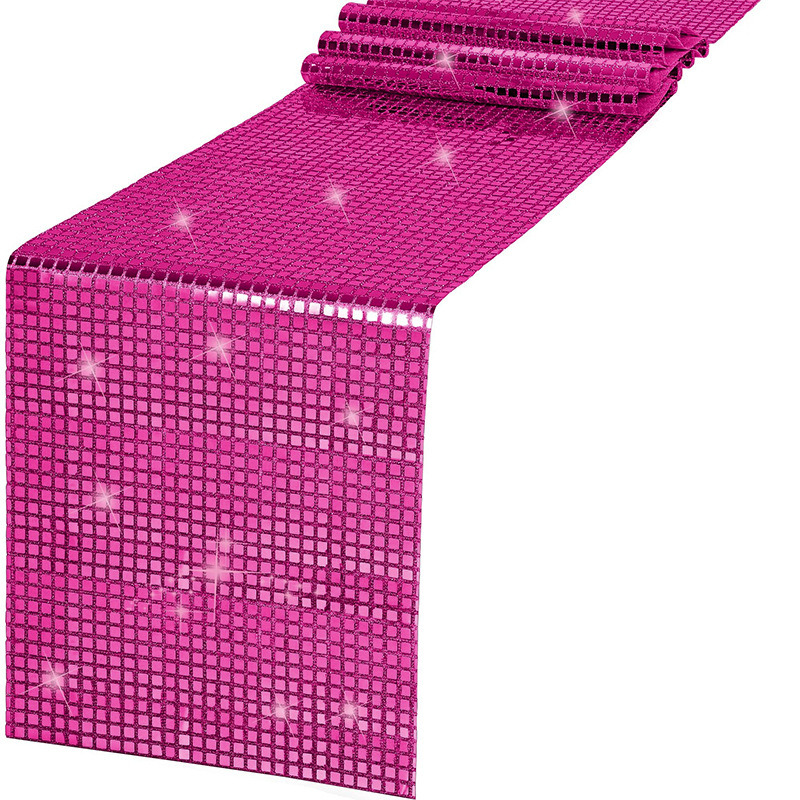 Glanzende spiegel goud/zilverf - Christmas Table Runner recensie en prijs