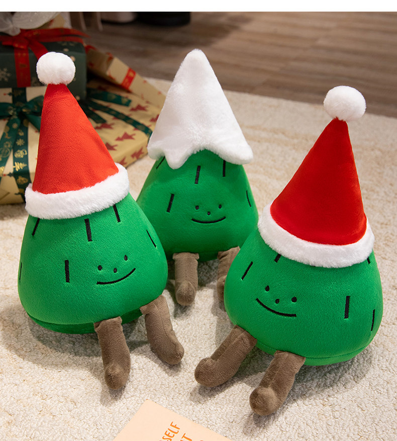 2026 Cartoon Kerstboom Pluche  - Santa Hat Plush recensie en prijs