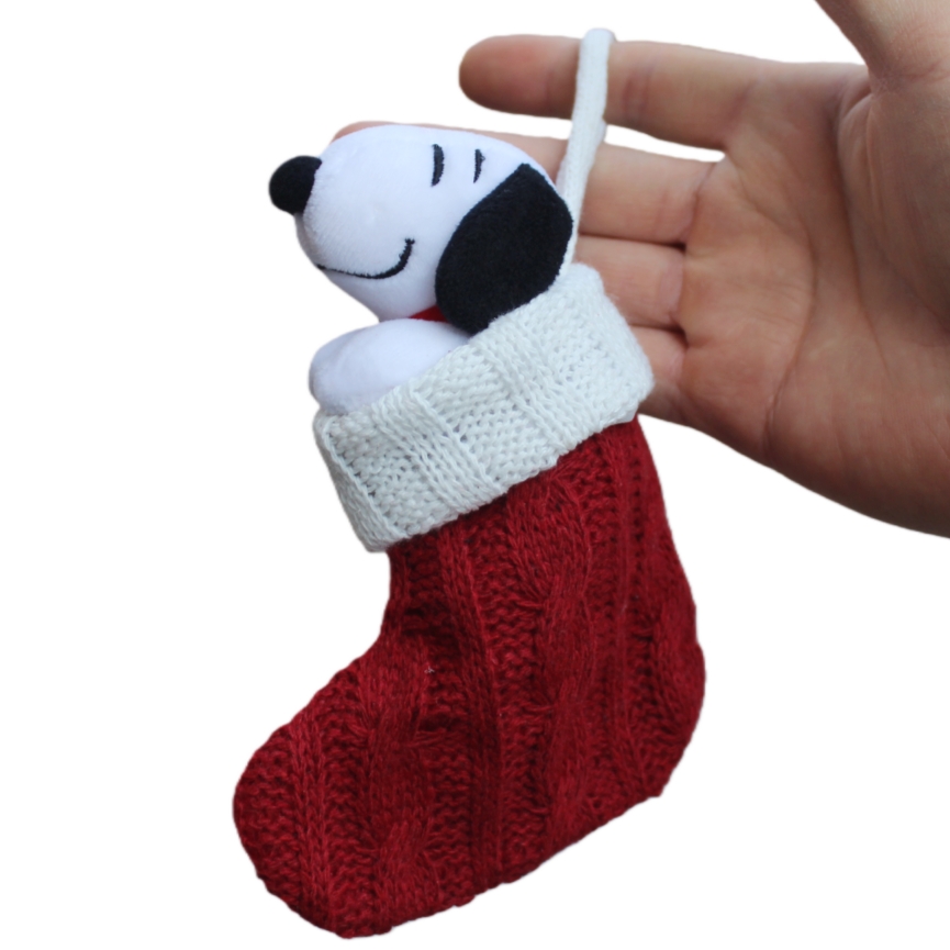 6 stuk 15 CM Pinda's Kerst Sno - Christmas Stocking Hanging recensie en prijs