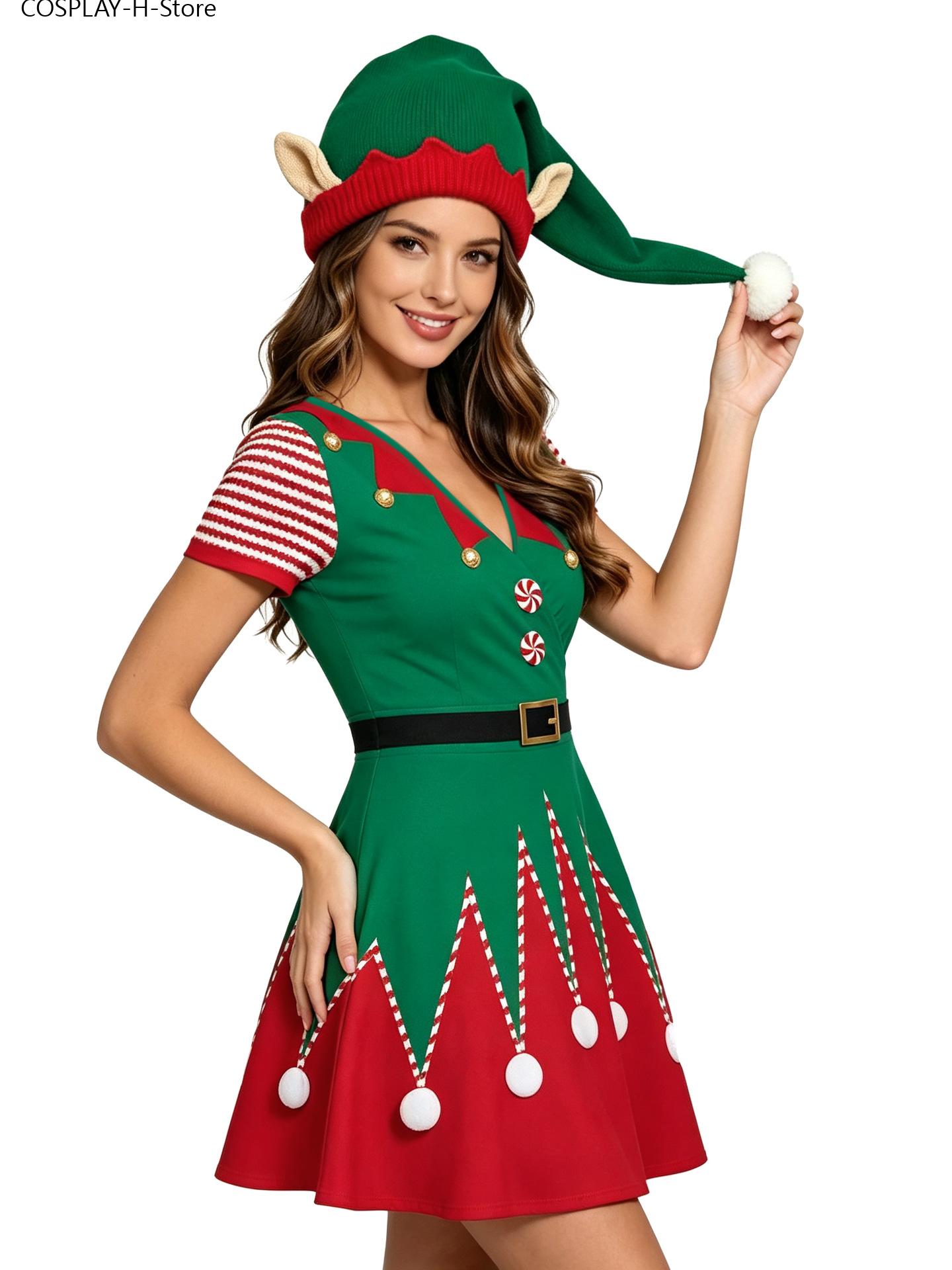 Kerstelfjurk voor dames, A-lij - Elf Costume Christmas recensie en prijs